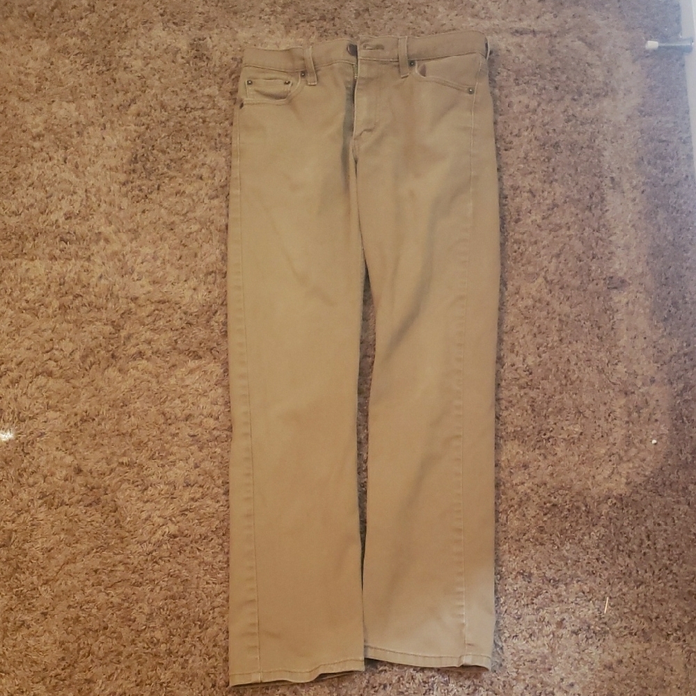 Classic Tan Casual Pants